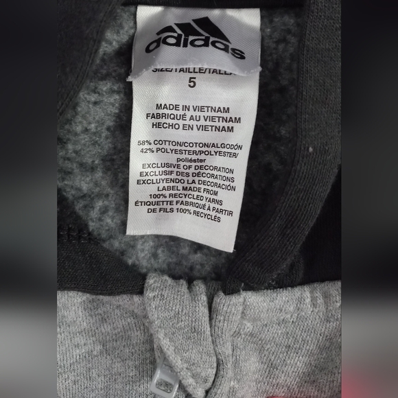 Adidas zip up hoodie boys - Picture 6 of 6